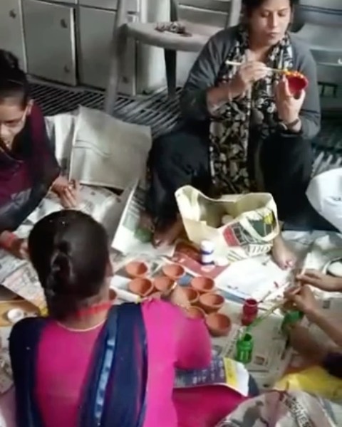 Shaktinaari Diwali celebration with Samarthanam Trust